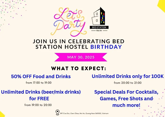 Bed Station Hostel & Pool Bar Hoi An \